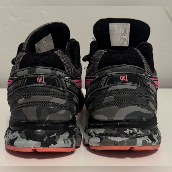 ASICS Women's Running Shoes - Black and Pink - Picture 4 of 6